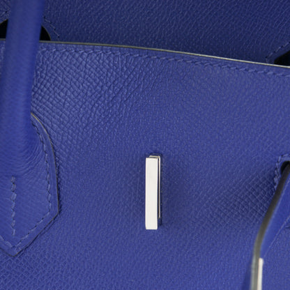 Hermes Epsom Birkin 35 Bleu Electrique 16 of 24
