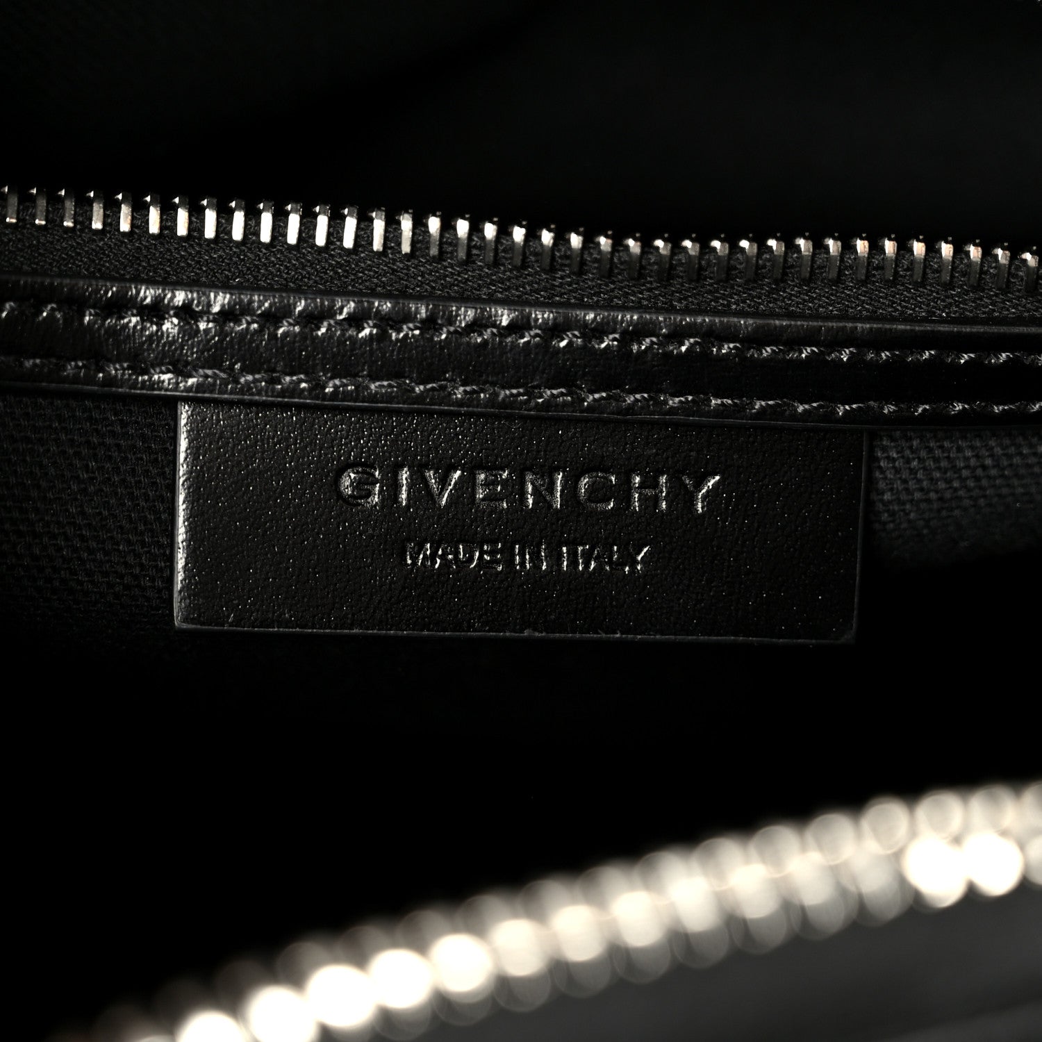 Givenchy Shiny Lord Calfskin Medium Antigona Black 6 of 10