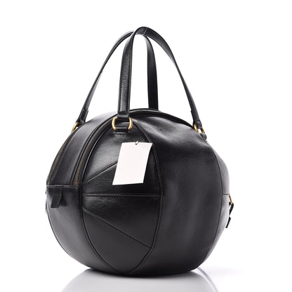Gucci Piuma Lux Energy Large Tifosa Basketball Shaped Shoulder Bag Black 3 of 12