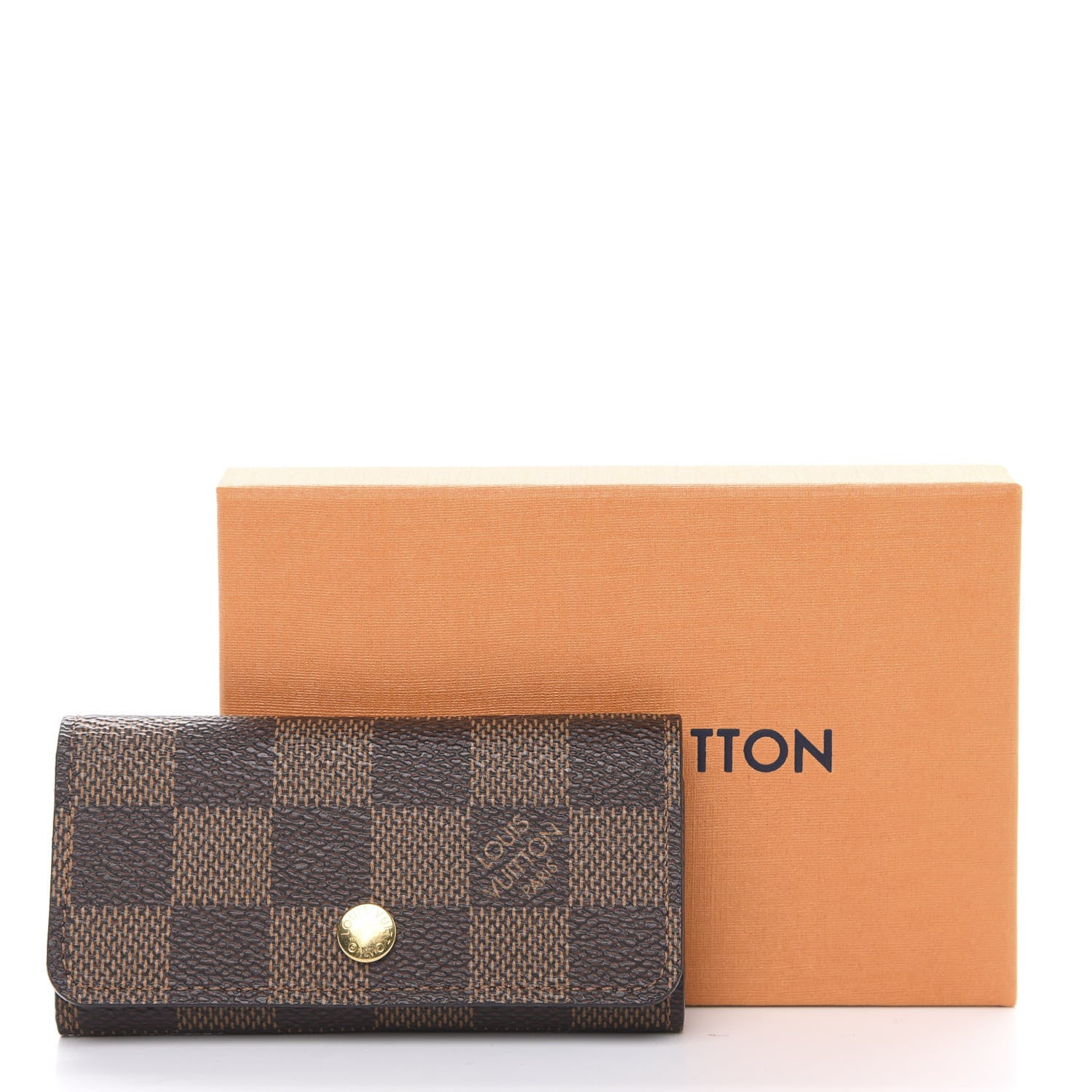 Louis Vuitton Damier Ebene Multicles 4 Key Holder 8 of 8