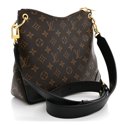 Louis Vuitton Monogram Odeon PM Black 3 of 9