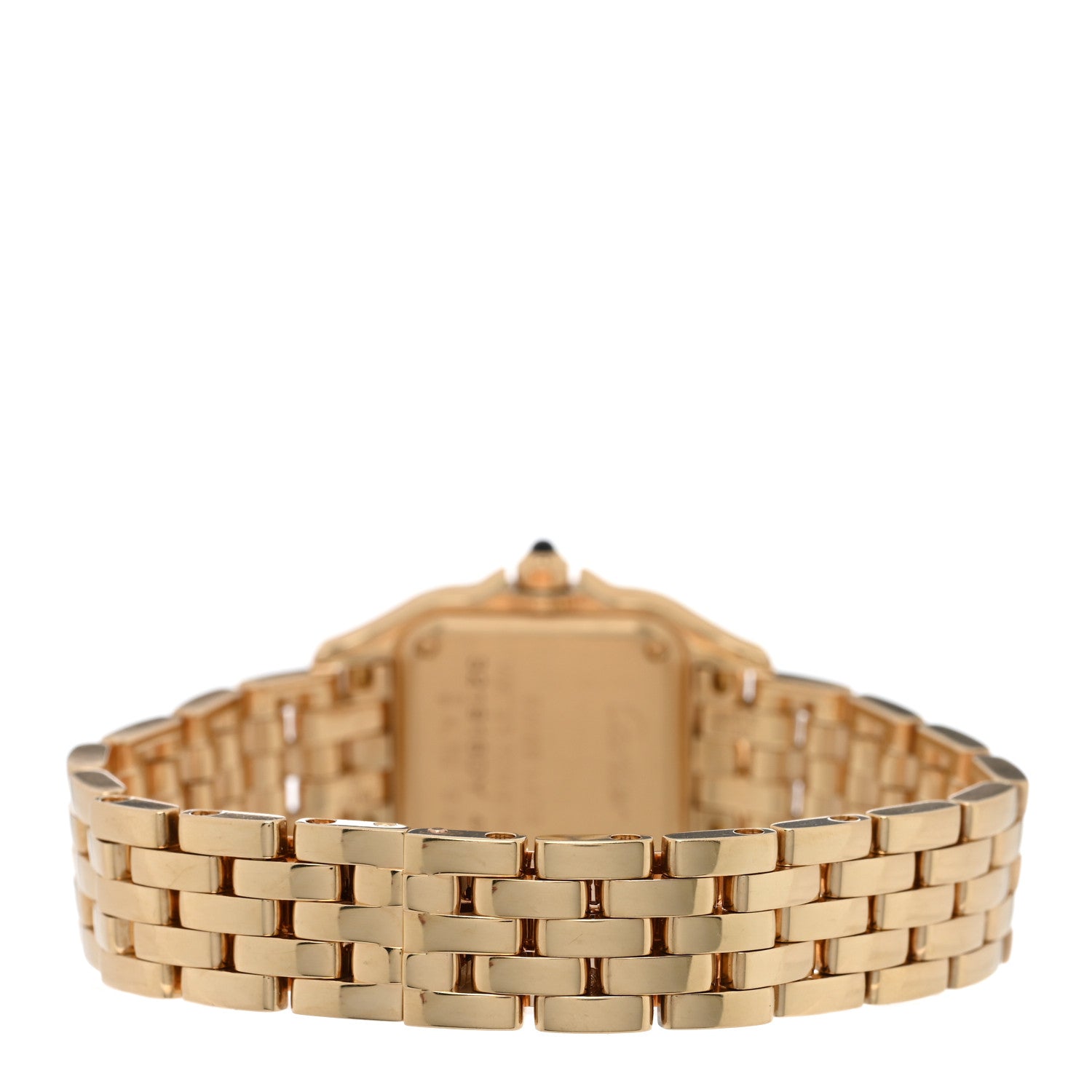 Cartier 18K Yellow Gold 22mm Panthere Quartz Watch 3 of 4