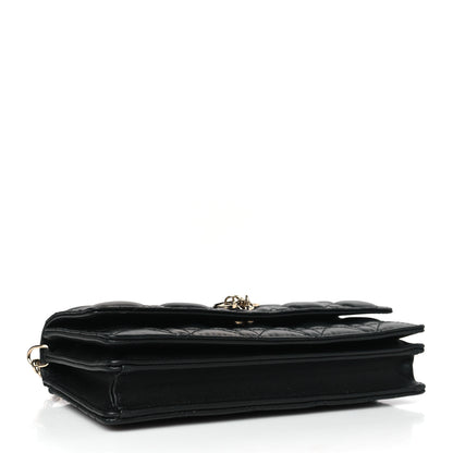 Christian Dior Lambskin Cannage Mini My Dior Bag Black 4 of 10