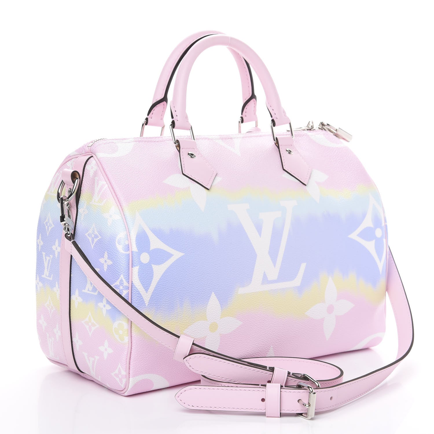 Louis Vuitton Monogram Escale Speedy Bandouliere 30 Pastel 2 of 10