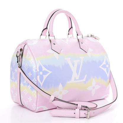 Louis Vuitton Monogram Escale Speedy Bandouliere 30 Pastel 2 of 10
