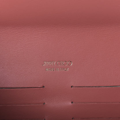 Jimmy Choo Patent Suede Margot Clutch Coral Pink 8 of 9