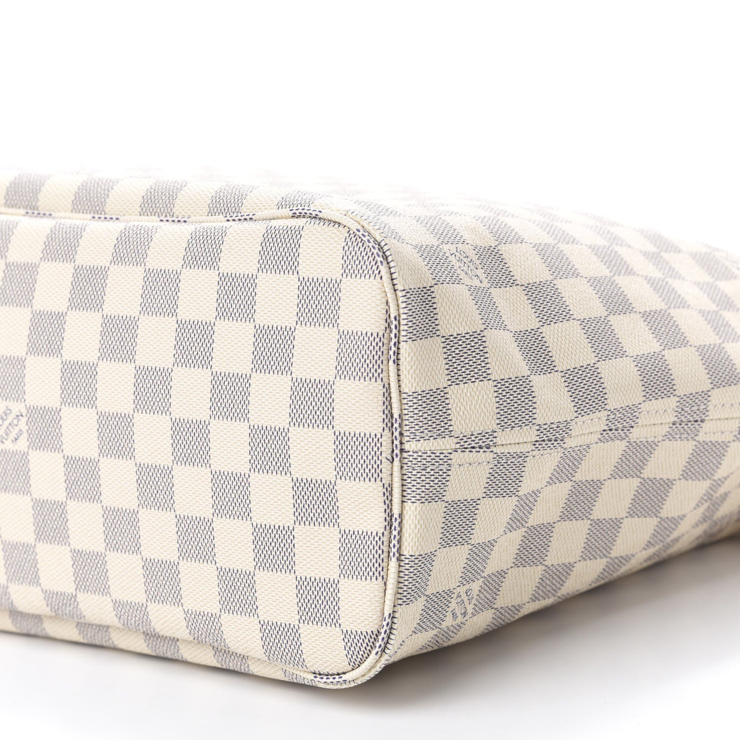 Louis Vuitton Damier Azur Neo Neverfull MM Rose Ballerine 7 of 11