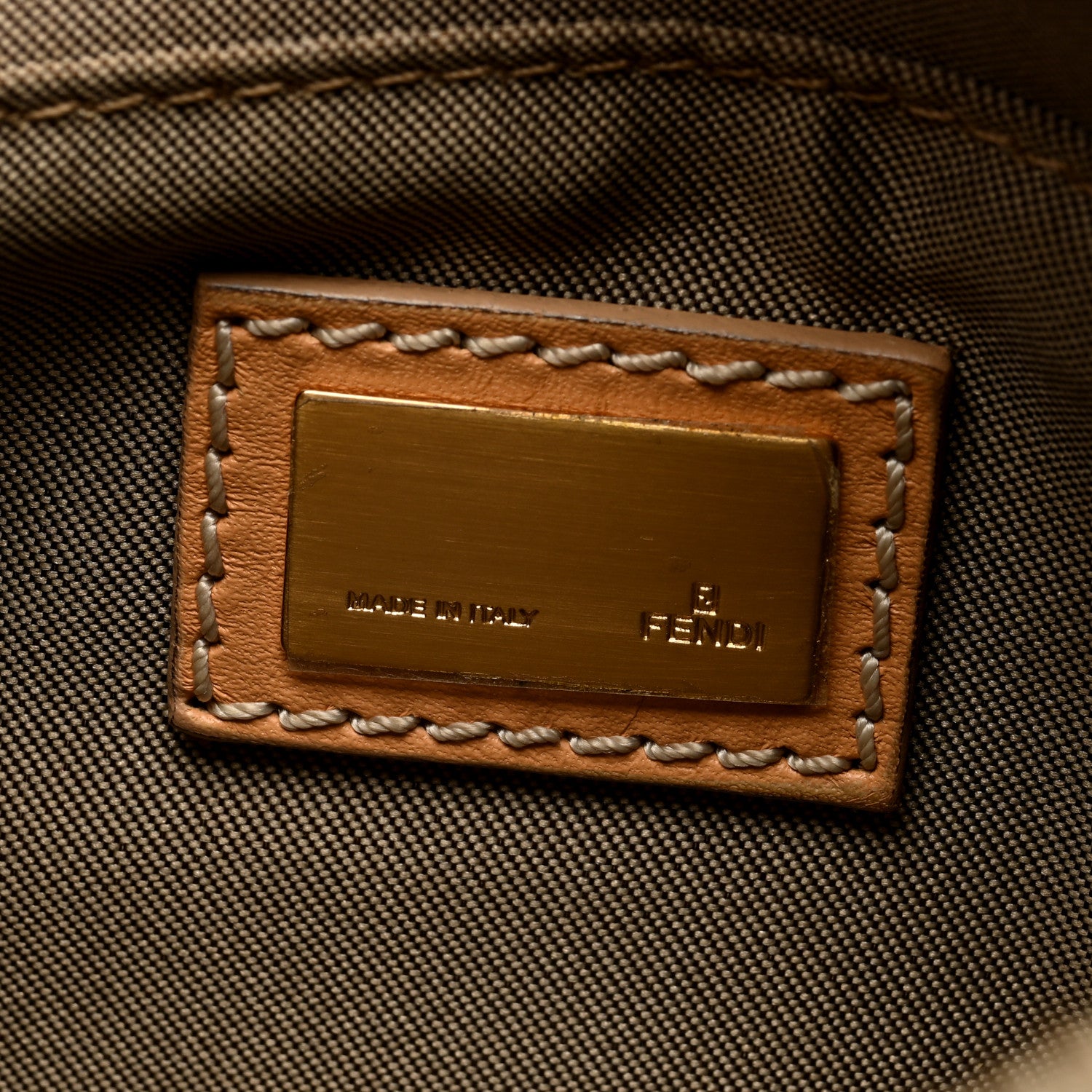 Fendi Zucchino Oyster Beige 6 of 9