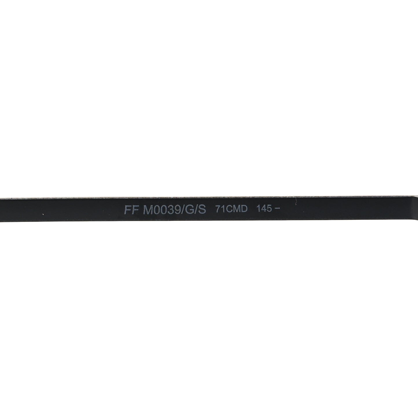 Rubber FF Fabulous Shield Sunglasses FF M0039/G/S Black