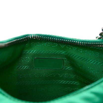 Prada Nylon Re-Edition 2005 Shoulder Bag Menta 11 of 12