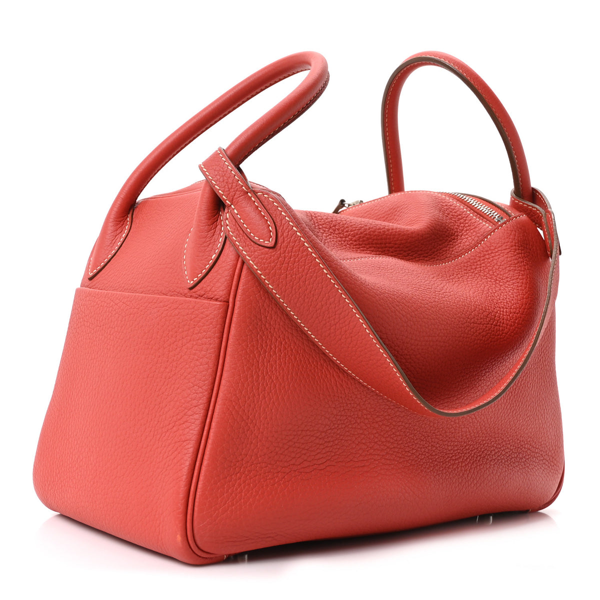Hermes Taurillon Clemence Lindy 30 Sanguine 3 of 10