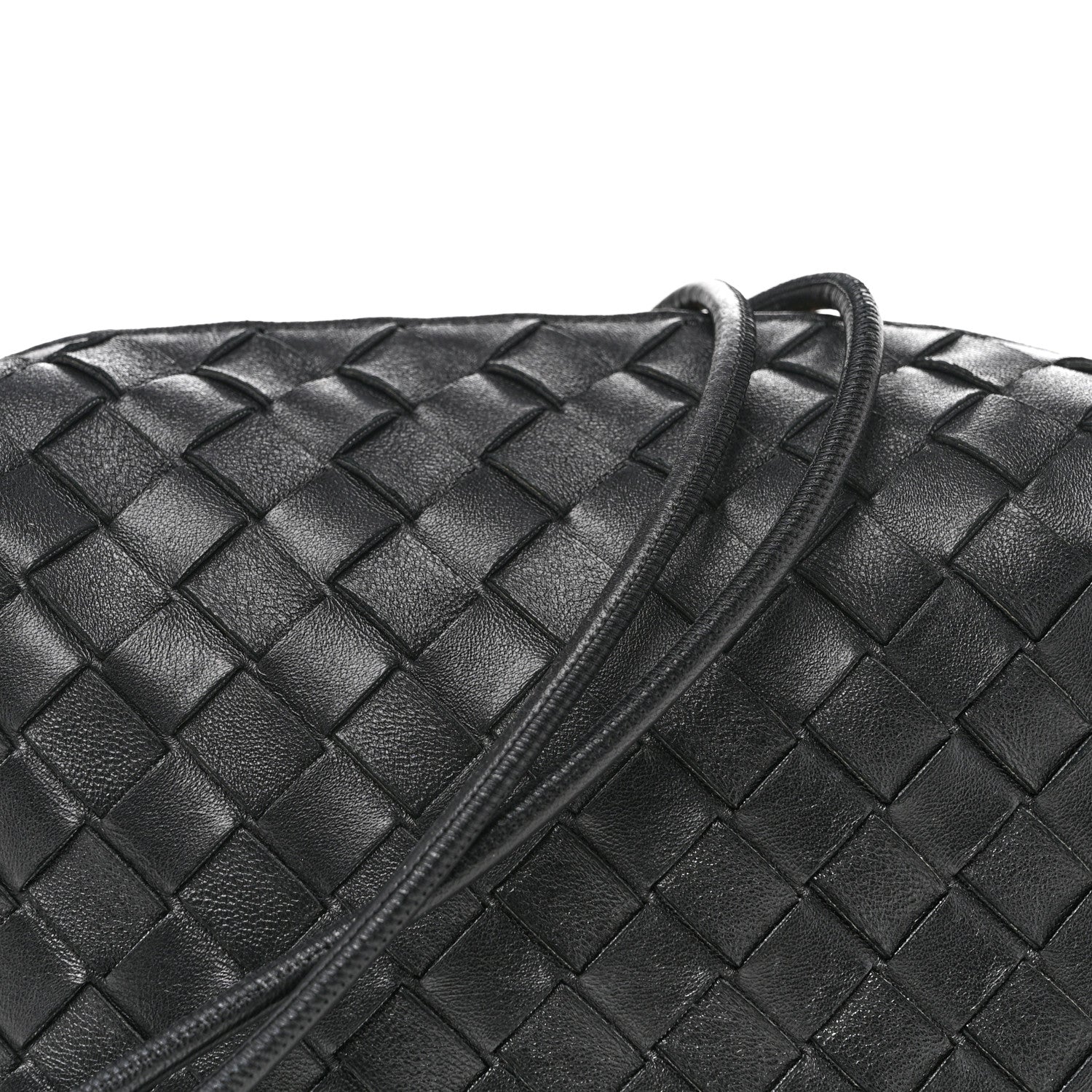 Bottega Veneta Nappa Intrecciato Medium Loop Camera Bag Black 7 of 9