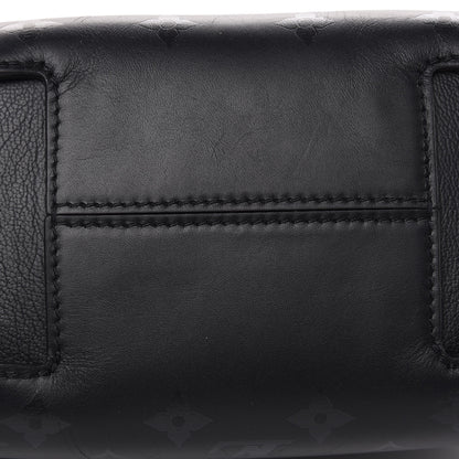 Louis Vuitton Cuir Plume Very Hobo Black 9 of 14