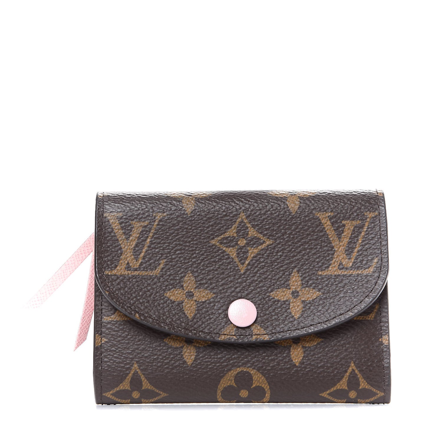 Monogram Rosalie Coin Purse Rose Ballerine
