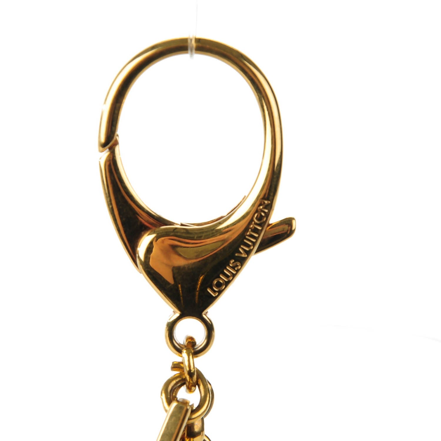 Louis Vuitton Mini Lin Croisette Bag Charm Purple 4 of 4