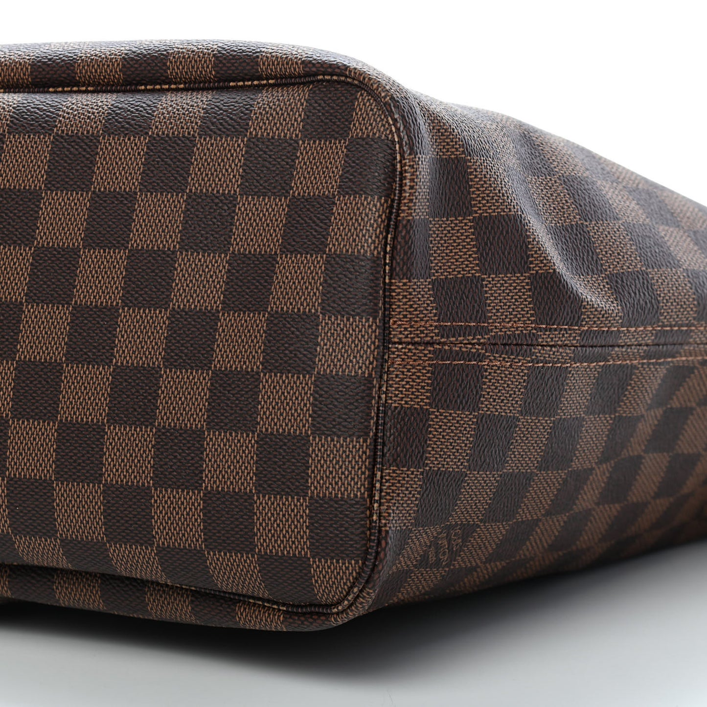 Damier Ebene Neo Neverfull MM Rose Ballerine