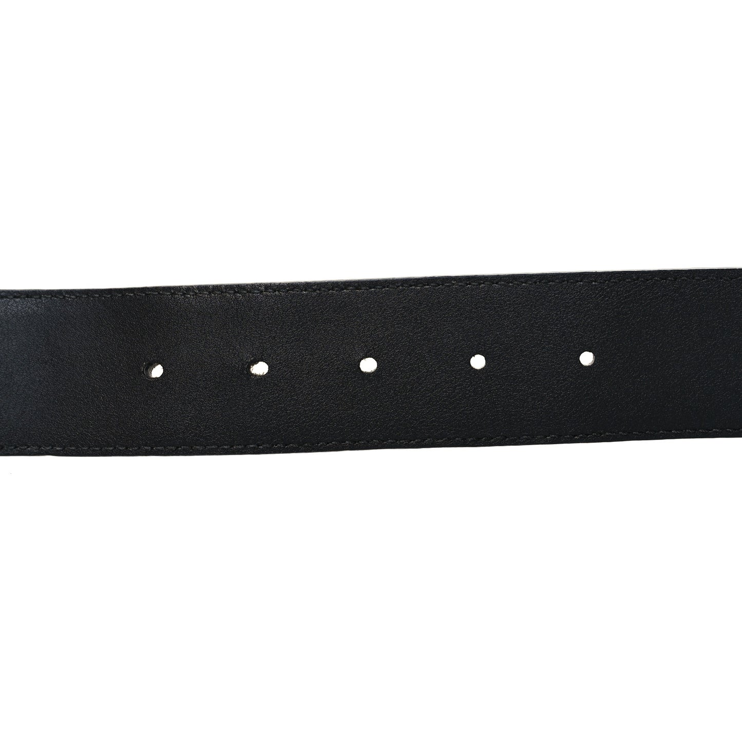 Guccissima Signature Interlocking G 40mm Belt 80 32 Black