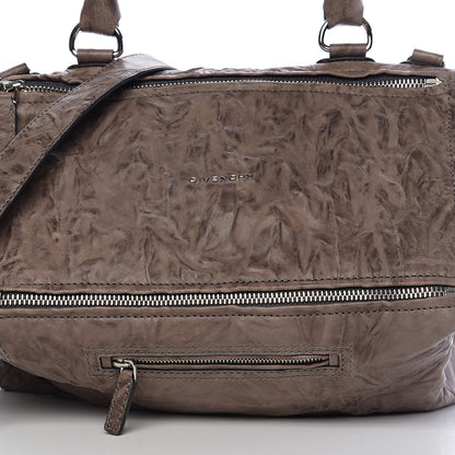 Givenchy Tumbled Sheepskin Medium Pandora Charcoal 8 of 10