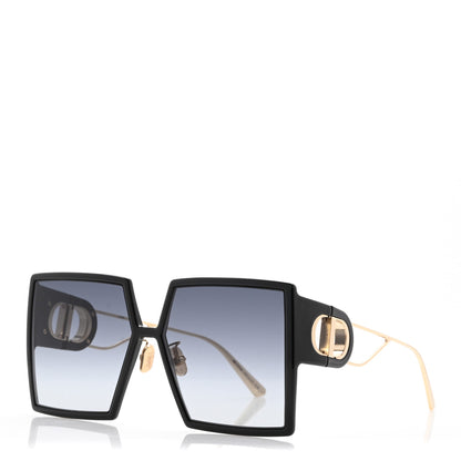 Christian Dior Square 30 Montaigne Sunglasses Black 1 of 8
