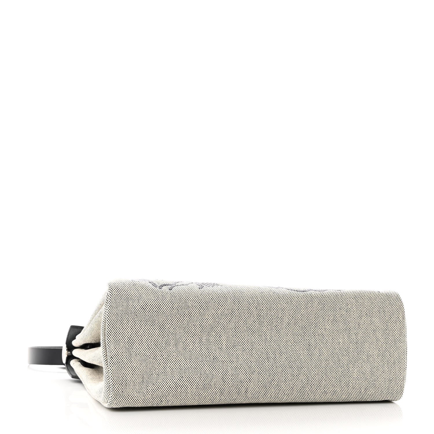 Hermes Vache Hunter Toile H Pegase Pop Herbag Zip Retourne 31 PM Bleu Indigo Ecru Black 5 of 11