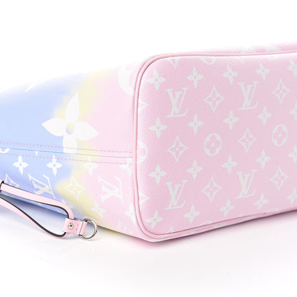 Louis Vuitton Monogram Escale Neverfull MM Pastel 9 of 10
