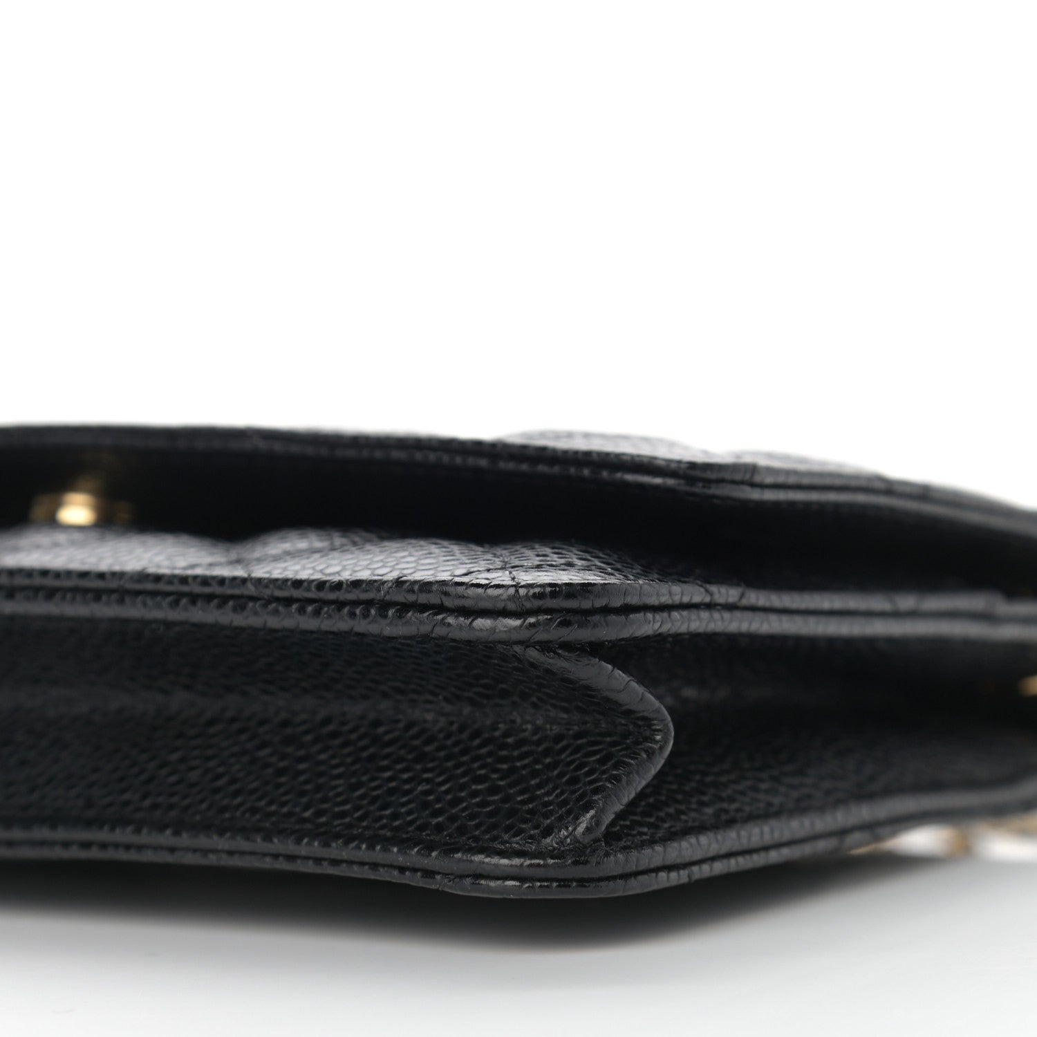 Chanel Caviar Quilted Wallet On Chain WOC Black 10 of 11