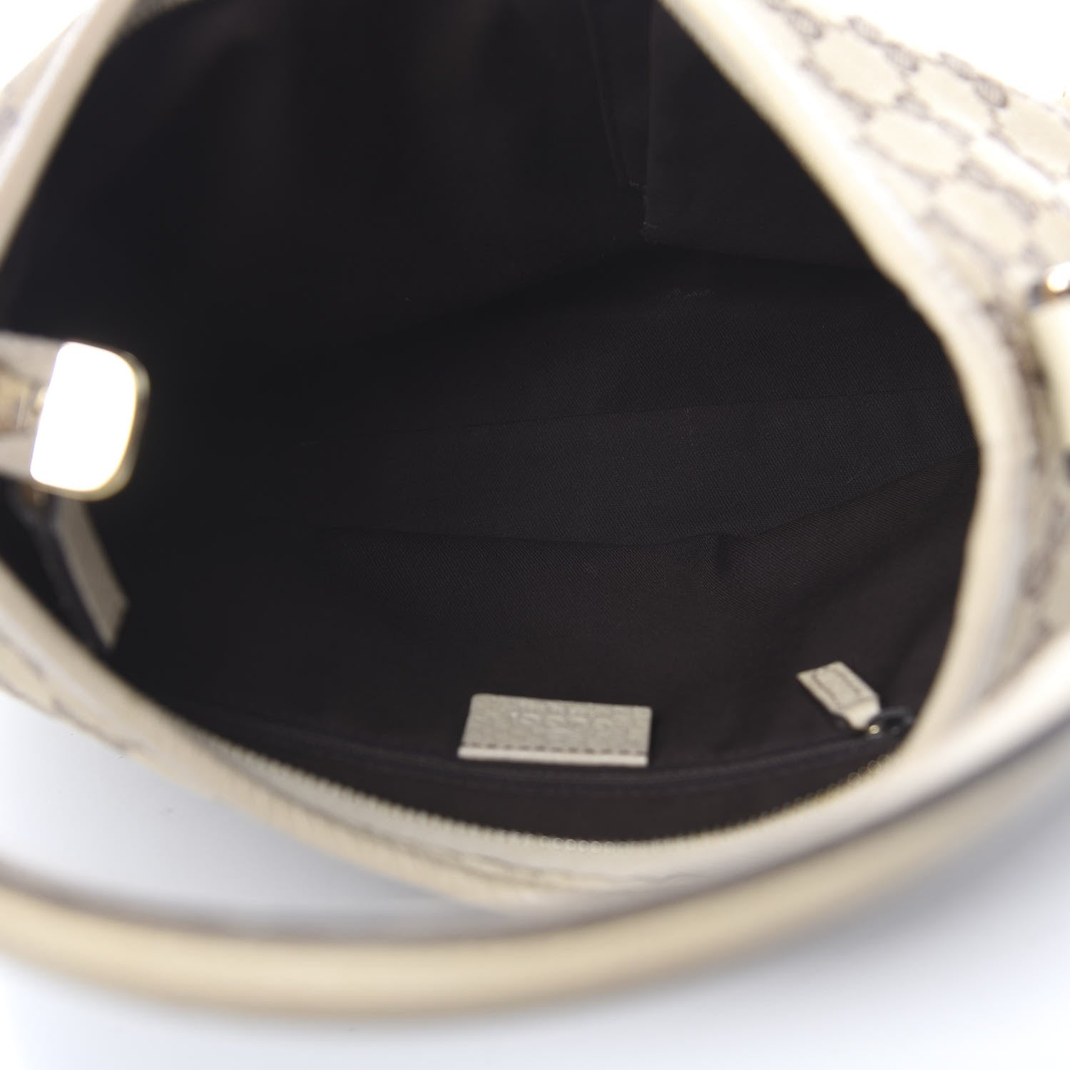 Gucci Monogram Medium Abbey D Ring Hobo Off White 2 of 10