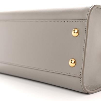 Saint Laurent Calfskin Small Monogram Cabas Fog 10 of 10