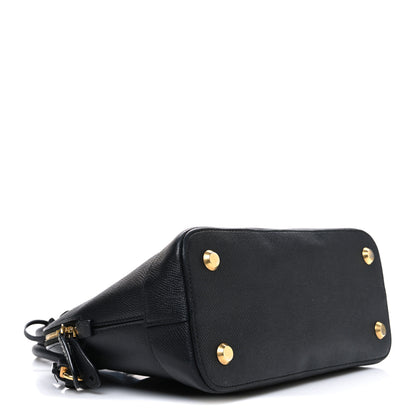 Balenciaga Signature Grained Calfskin Logo S Ville Top Handle Bag Black 4 of 11