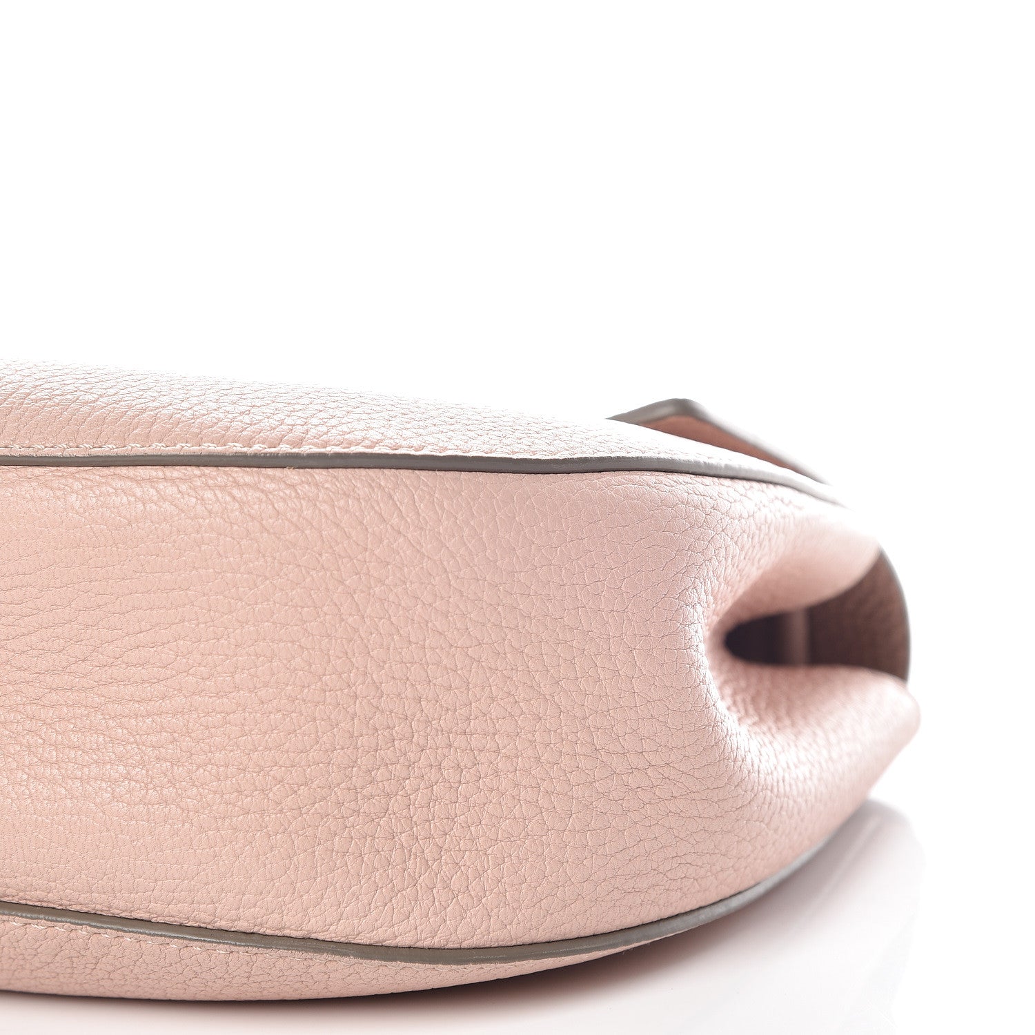 Chloe Grained Lambskin Drew Shoulder Bag Cement Pink 6 of 9