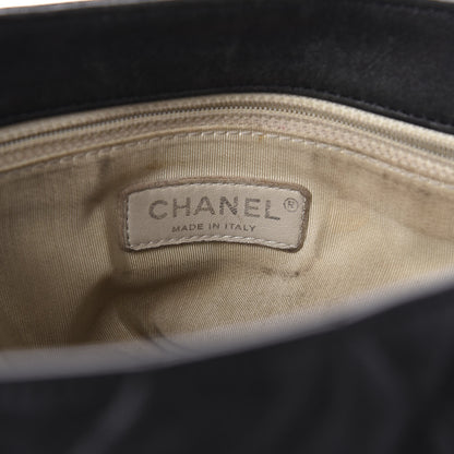 Chanel Washed Lambskin Quilted Maxi Chain Around Flap Black 8 of 12