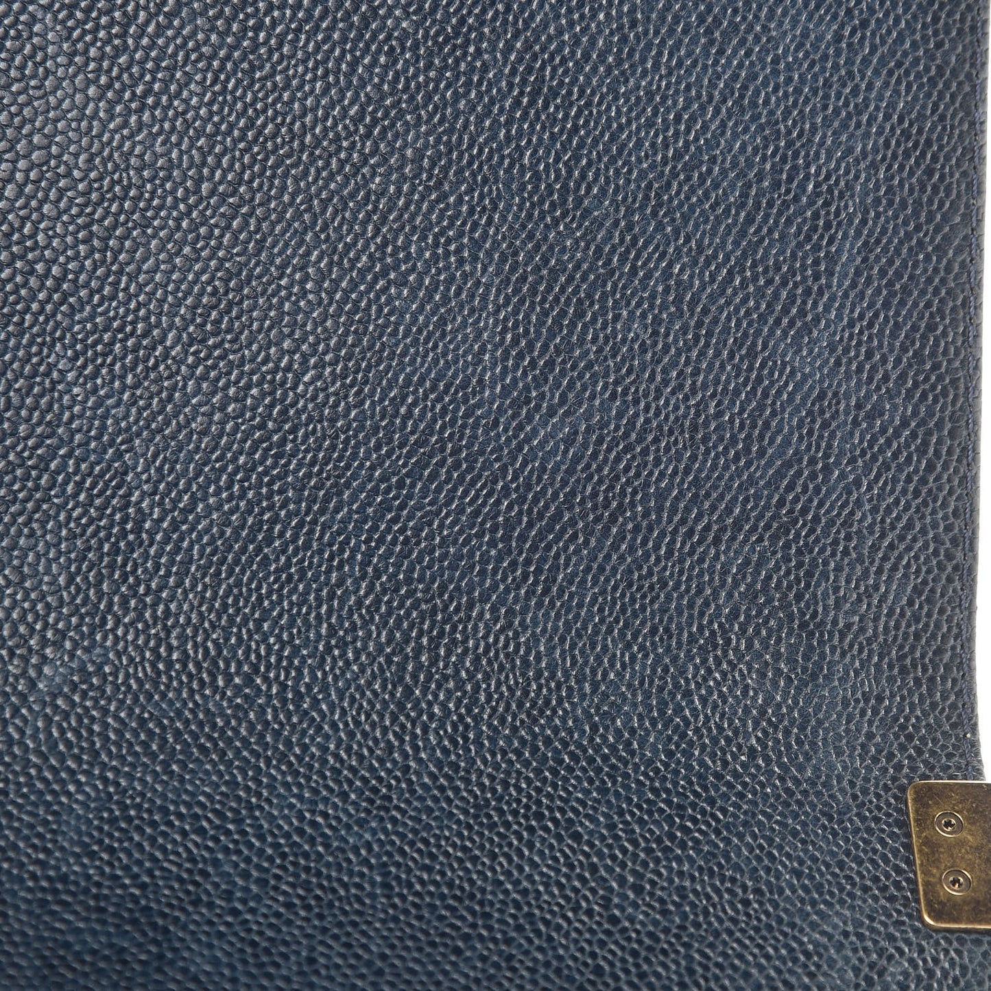Caviar Quilted New Medium Boy Flap Blue