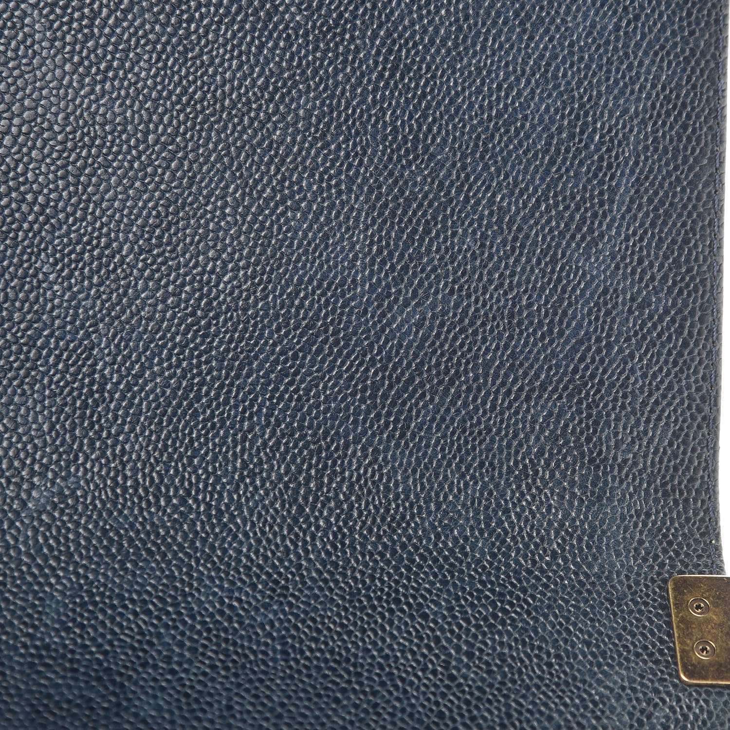 Chanel Caviar Quilted New Medium Boy Flap Blue 10 of 19