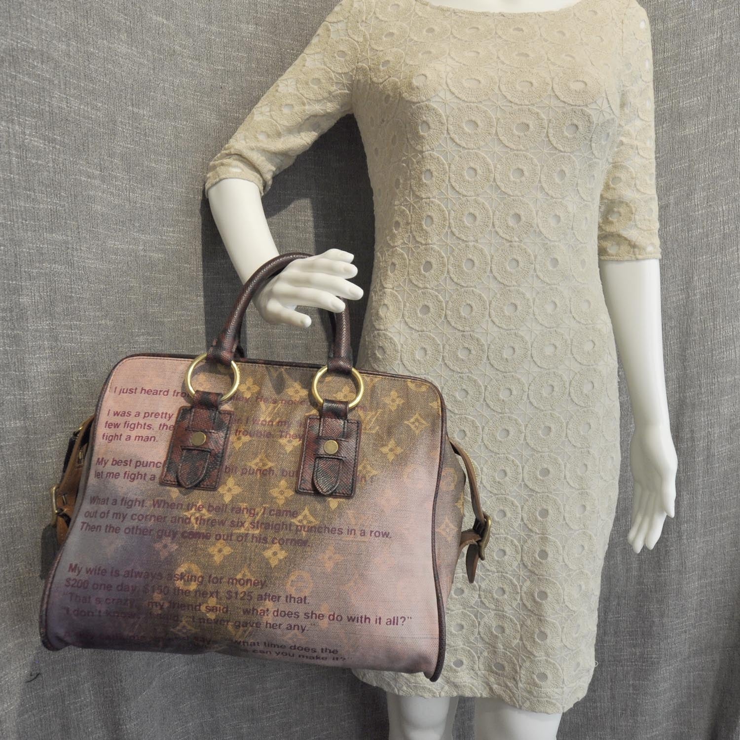 Louis Vuitton Richard Prince Graduate Jokes Bag 3 of 8