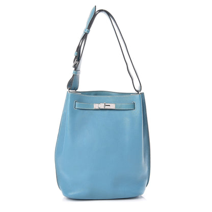 Hermes Togo So Kelly 22 Blue Jean 1 of 12