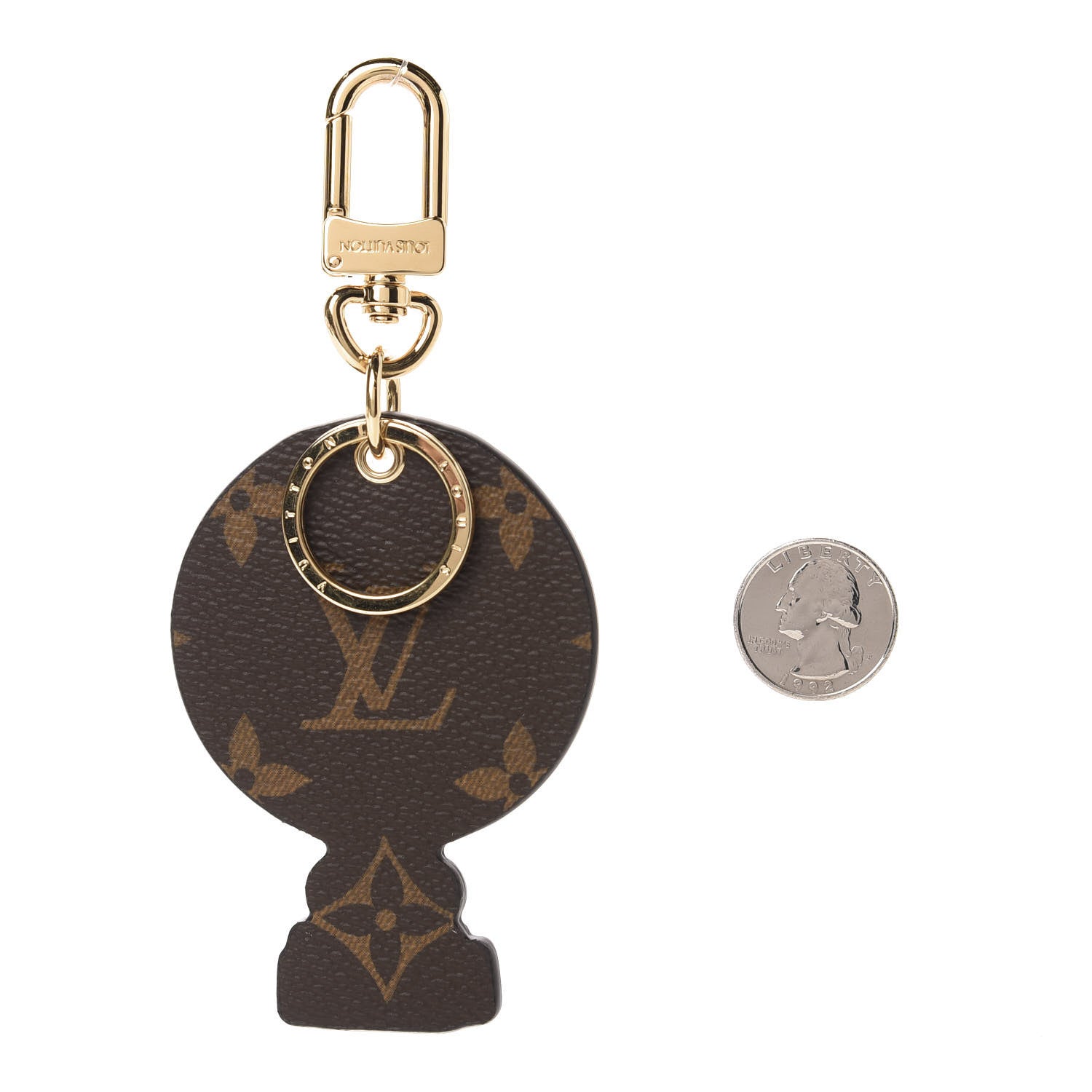Louis Vuitton Monogram 2019 Christmas Animation Shanghai Bag Charm Key Ring 2 of 5