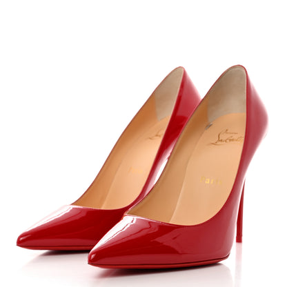 Christian Louboutin Patent Kate 100 Pumps 37.5 Loubi 3 of 8