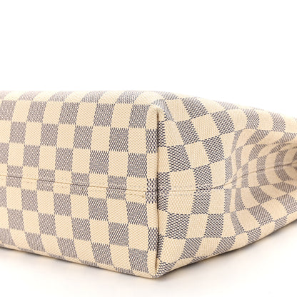 Louis Vuitton Damier Azur Graceful PM Rose Ballerine 9 of 10