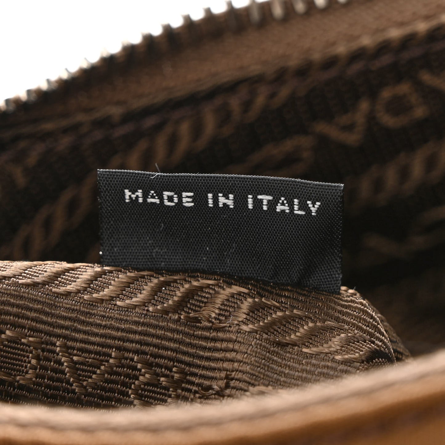 Tessuto Nylon Saffiano Re-Edition 2005 Shoulder Bag Cacao