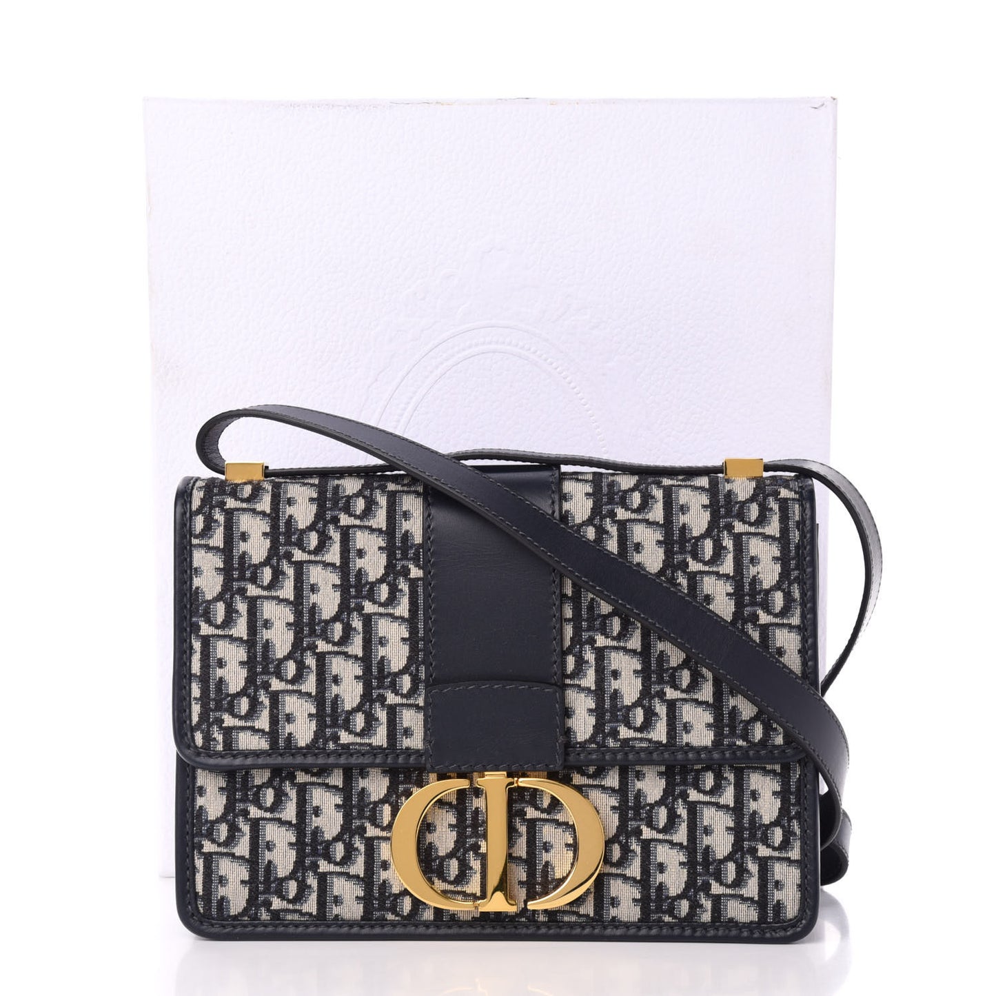 Oblique 30 Montaigne Flap Bag Blue