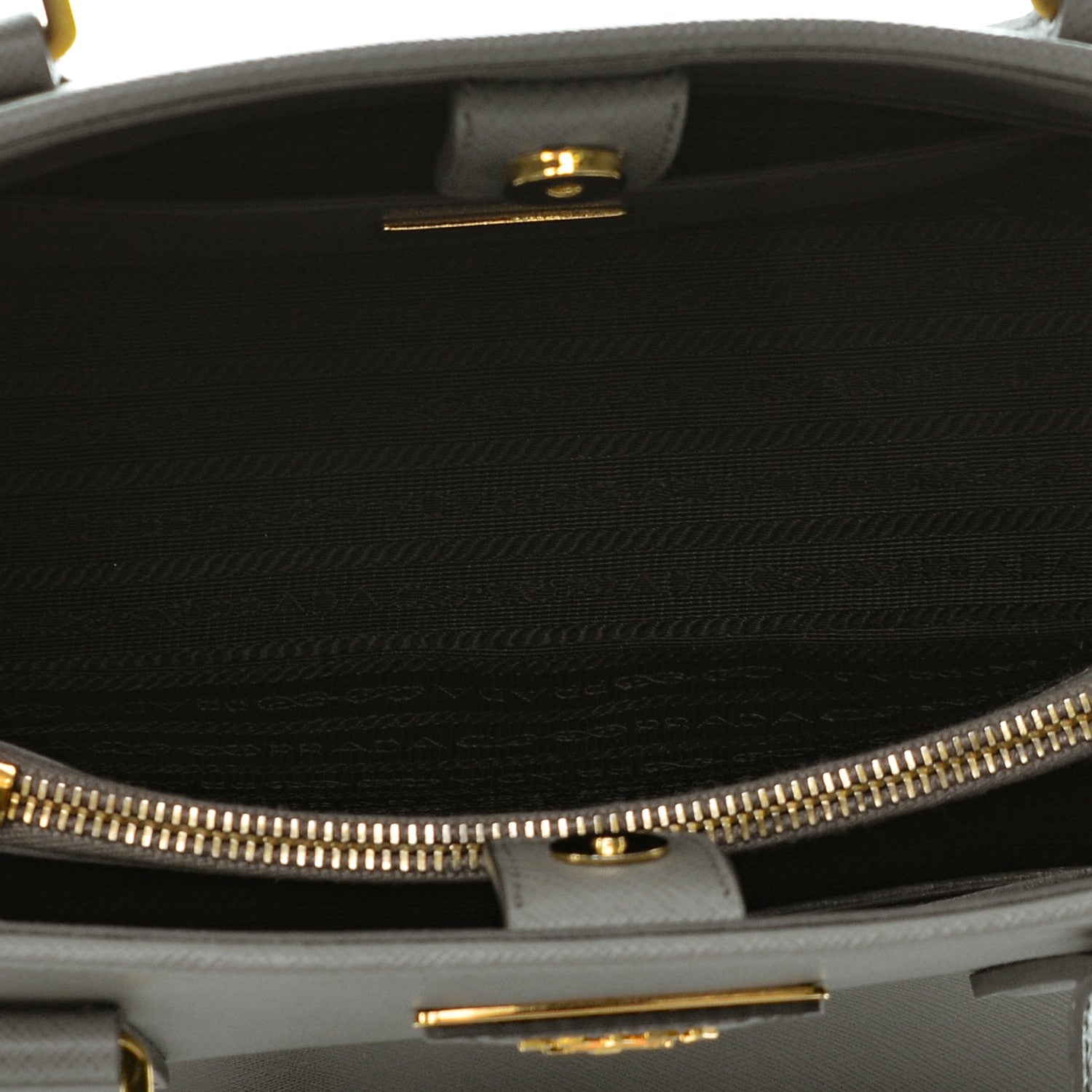 Prada Saffiano Lux Open Promenade Tote Argilla 5 of 8