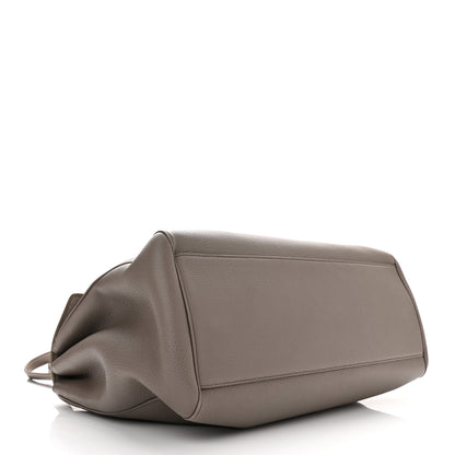 Celine Supple Grained Calfskin Large Soft 16 Bag Pebble 4 of 10