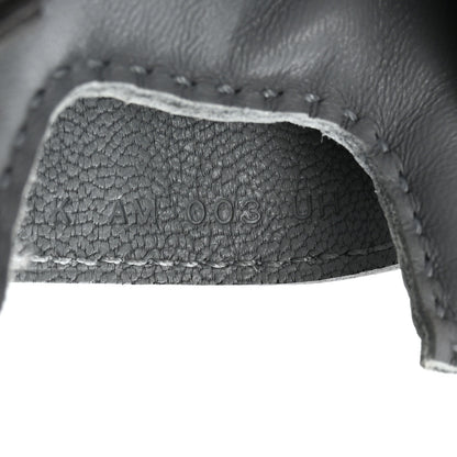 Hermes Milo Lambskin Studded Grigri Rodeo Robeo Rock Horse Bag Charm PM Gris Pantin 4 of 5