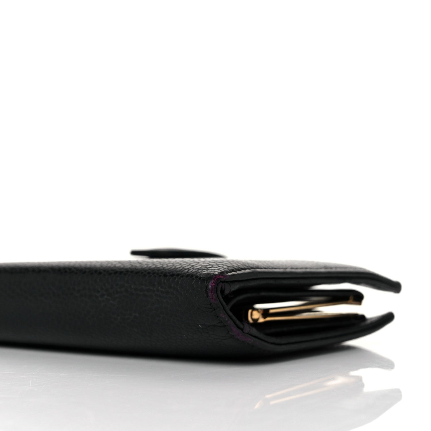 Chanel Caviar Timeless CC French Wallet Black 8 of 8