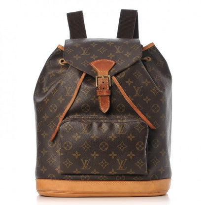 Louis Vuitton Monogram Montsouris GM Backpack 1 of 15