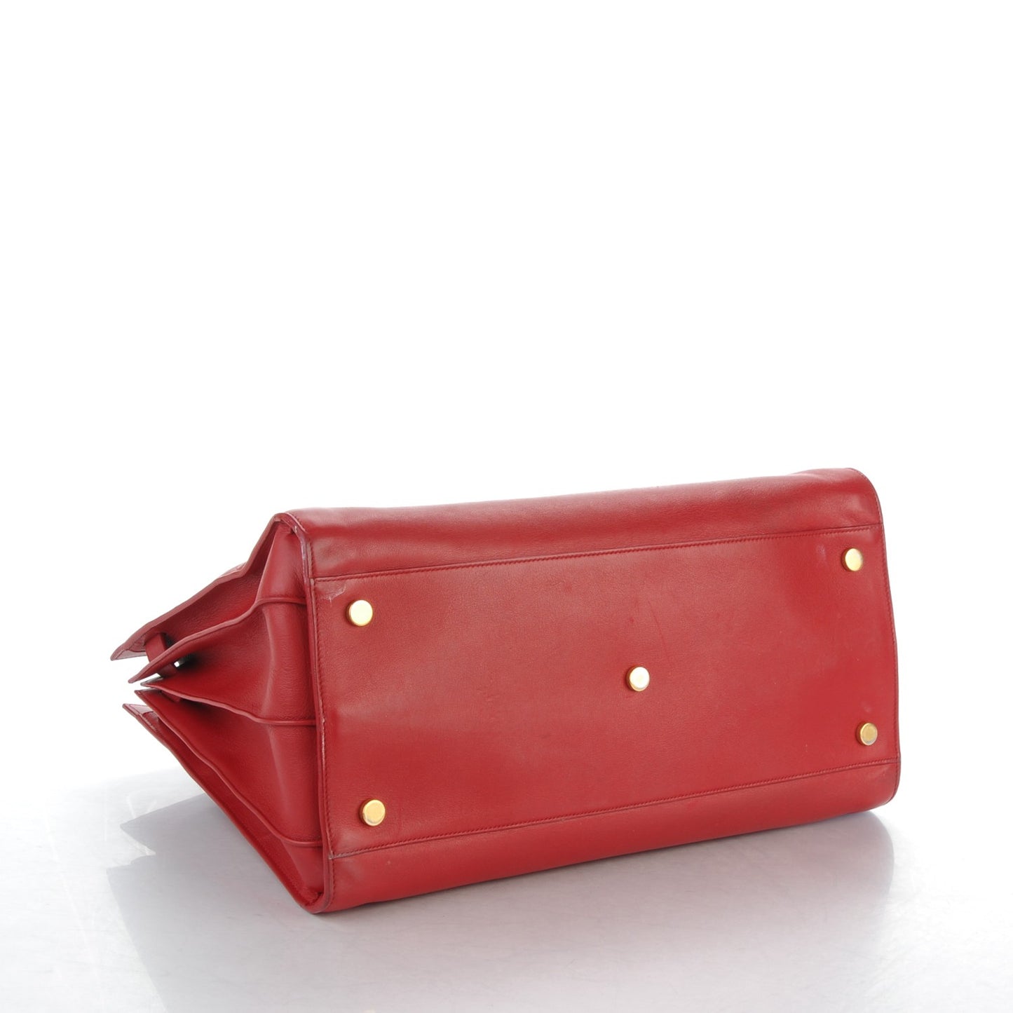 Calfskin Large Sac de Jour Carryall Red