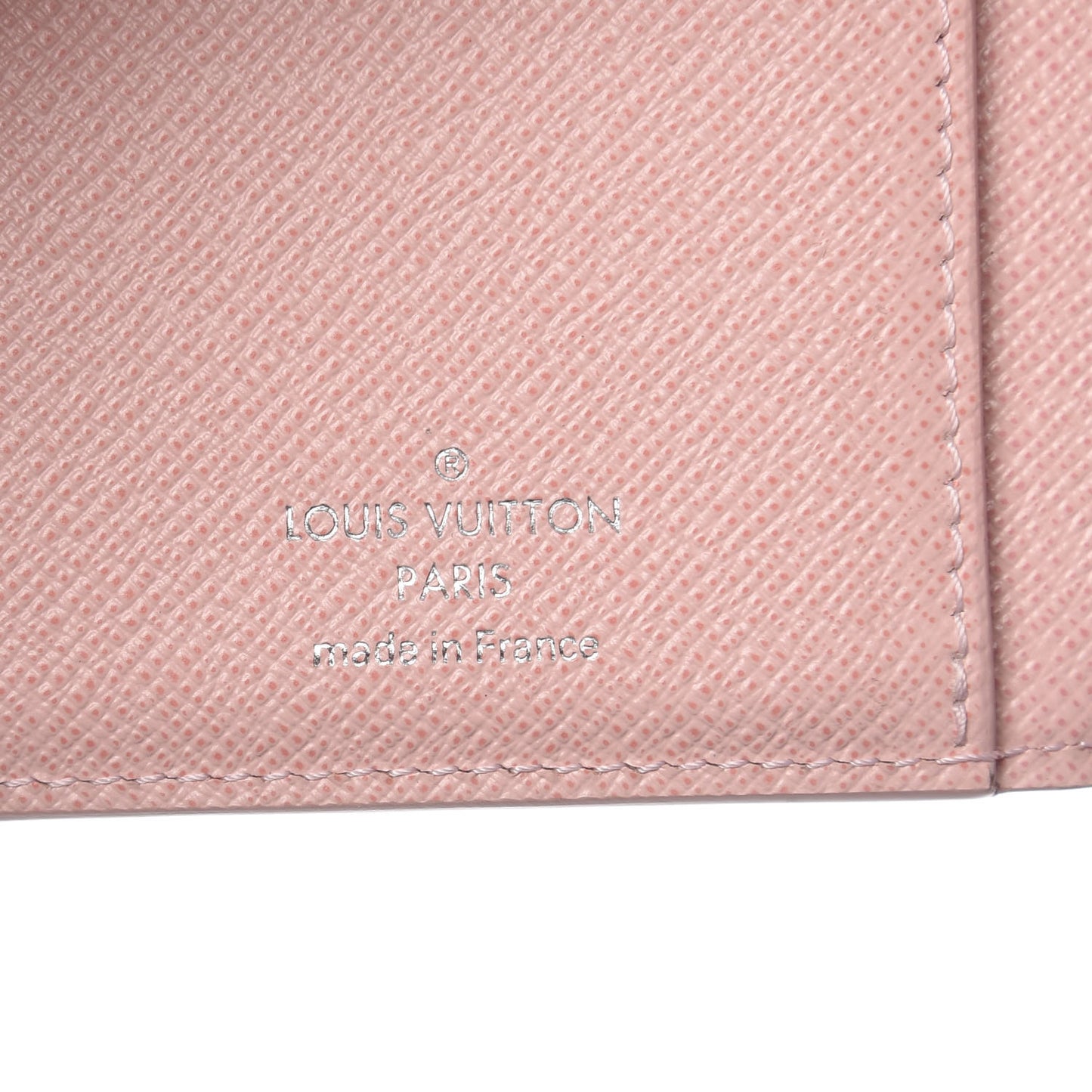 Epi Twist Compact Wallet Rose Ballerine