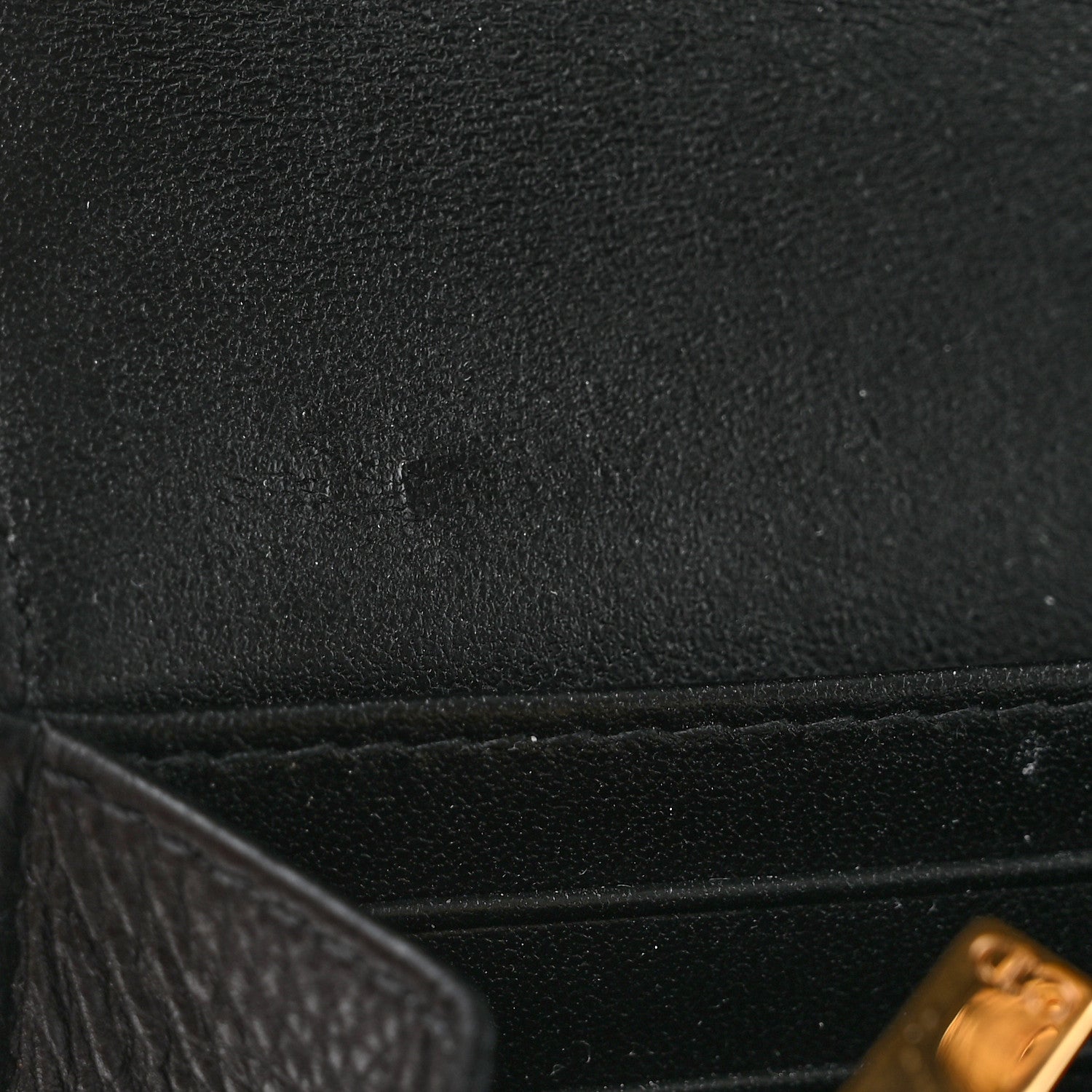 Christian Dior Supple Calfskin Cannage Caro Wallet Black 9 of 9