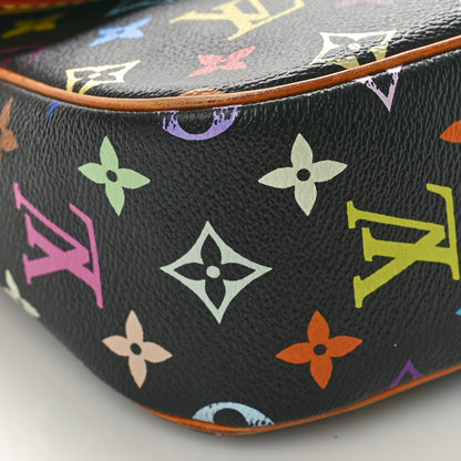 Louis Vuitton Monogram Multicolor Sologne Black 8 of 11