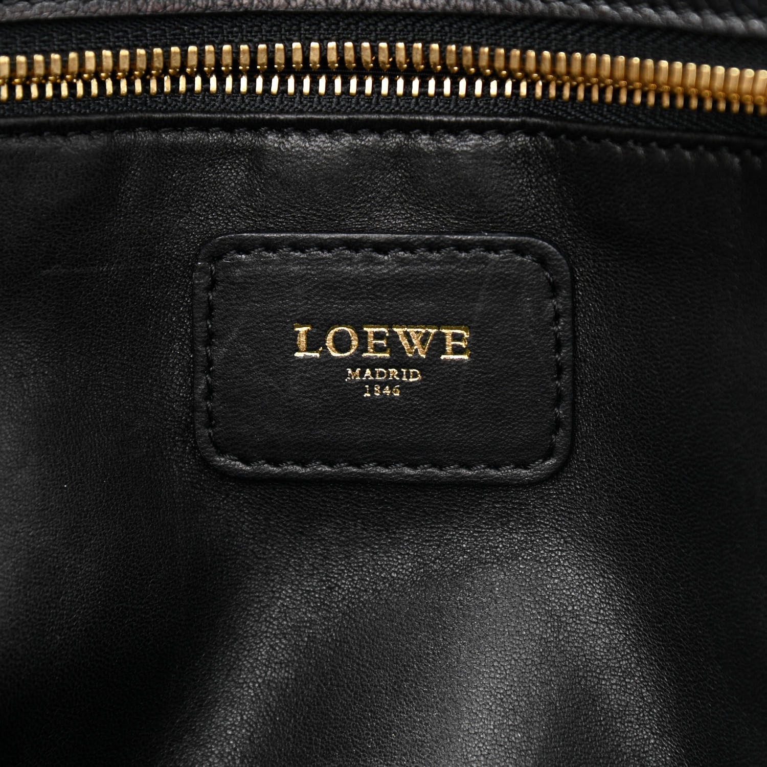 Loewe Calfskin Amazona 36 Black 6 of 10
